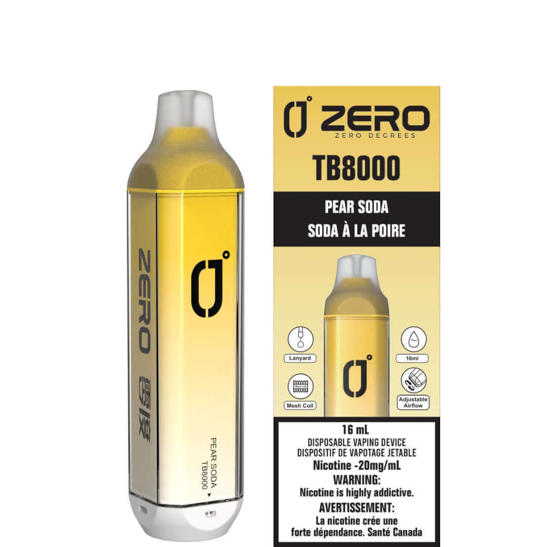 Zero Degrees TB8000 - Pear Soda