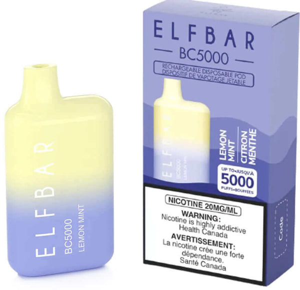 Elf Bar BC5000 - Lemon Mint