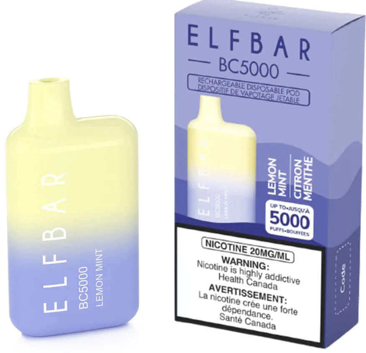 Elf Bar BC5000 | Lemon Mint