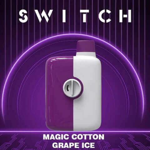 Mr Fog Switch 5500 | Magic Cotton Grape Ice