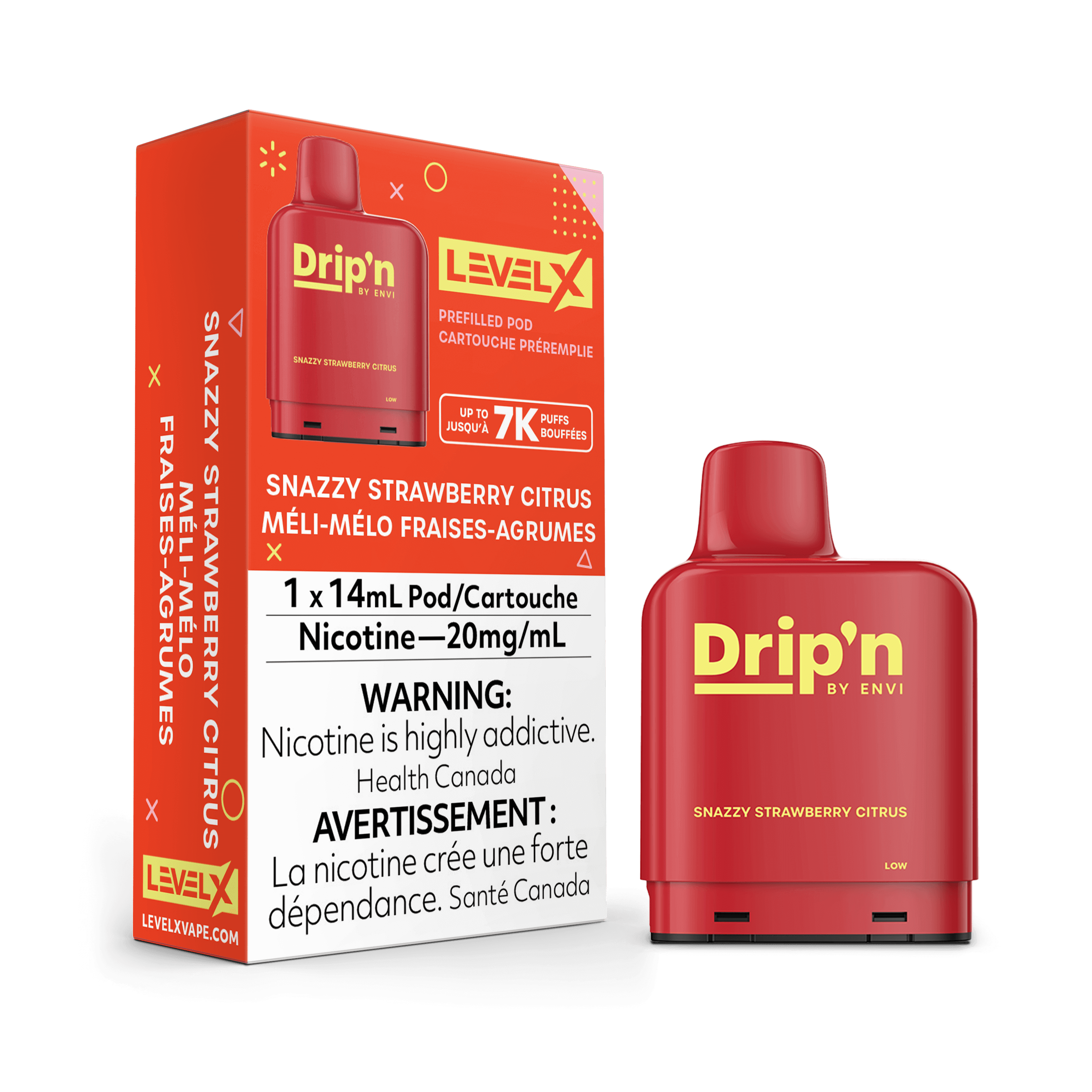 Level X Drip'n- Snazzy Strawberry Citrus