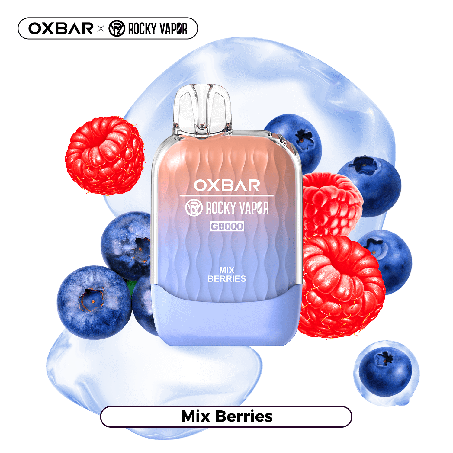 OXBar Rocky Vapor G8000 Mix Berries