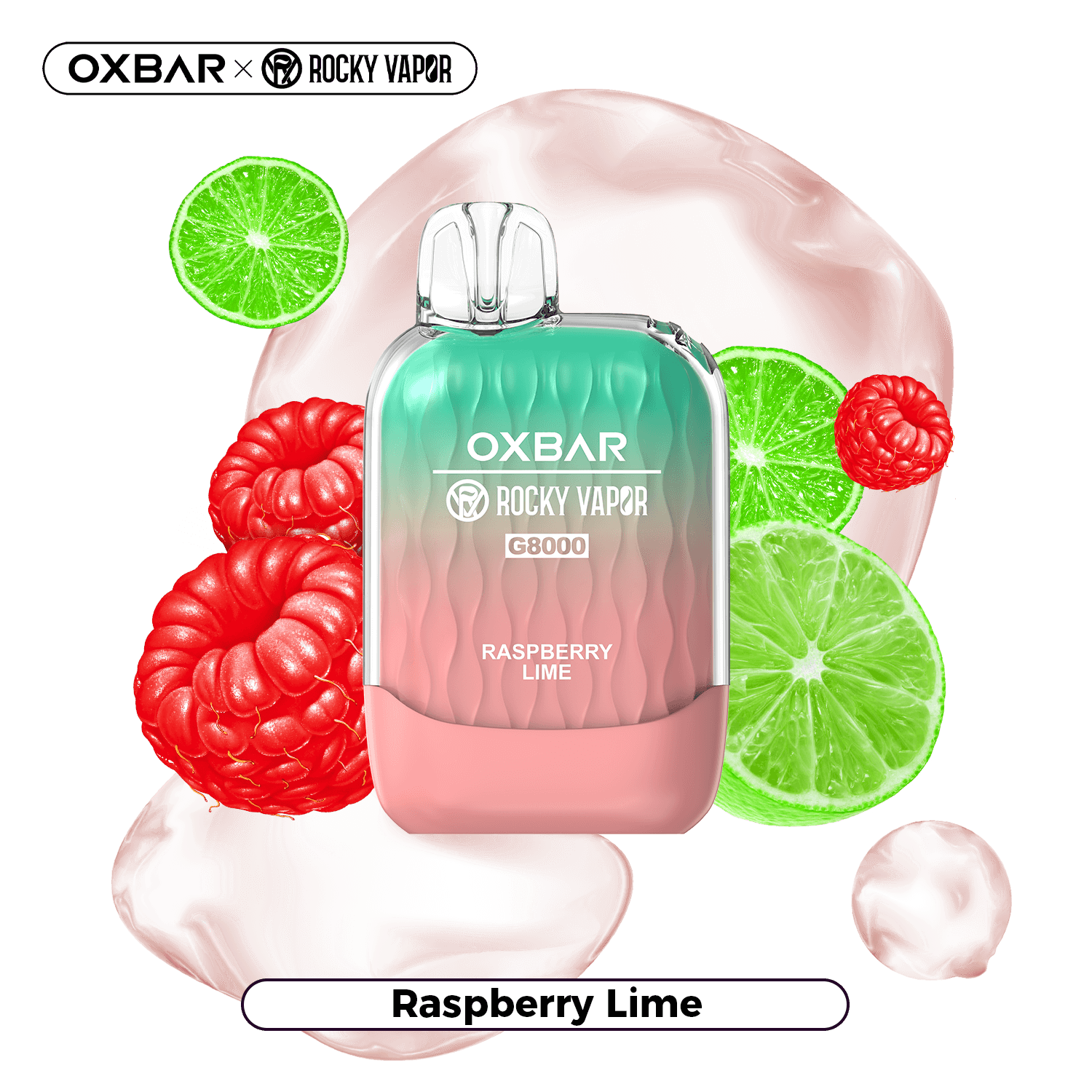 OXBar Rocky Vapor G8000 Raspberry Lime
